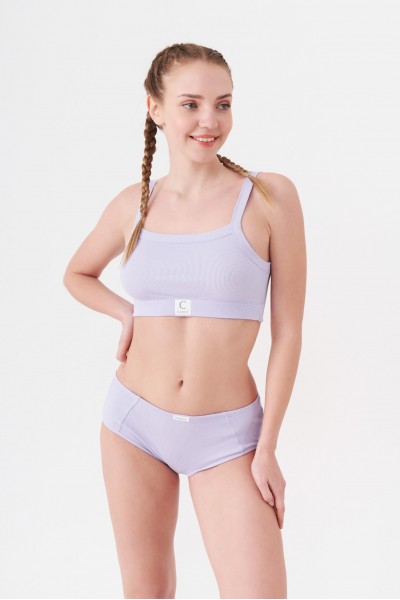 Lilac Alpha Crop -